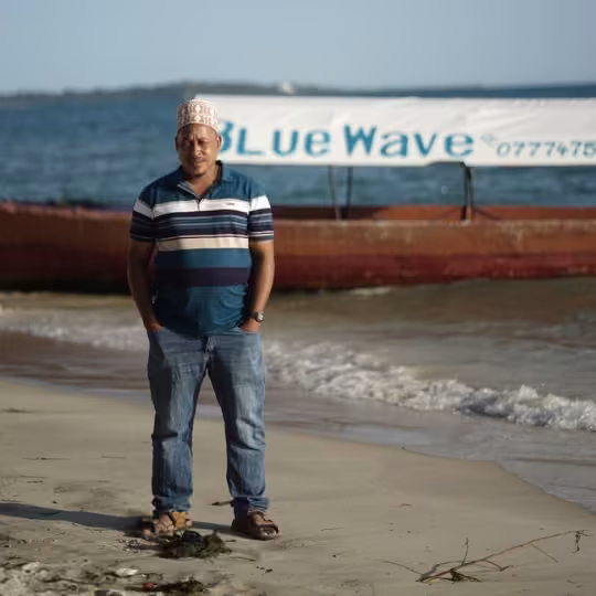 Seif Mjaka - Owner of Blue Wave Island Boat Trips